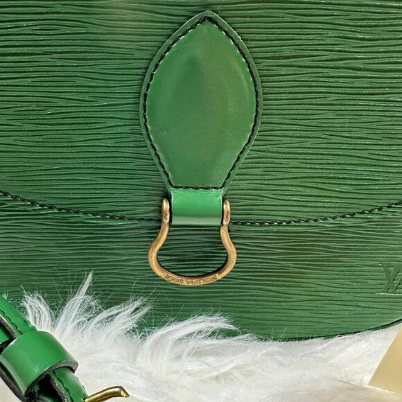 Authentic Louis Vuitton Saint Cloud GM Epi Leather Crossbody Shoulder Bag - Picture 2 of 14